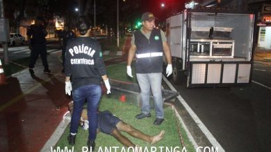 Fotos de Polícia Civil vai instaurar inquérito para apurar a morte de homem no centro de Maringá