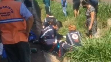 Fotos de Polícia investiga queda de mulher do viaduto do contorno norte, em Maringá