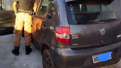 Fotos de Polícia Militar de Maringá recupera veículo roubado em araucária