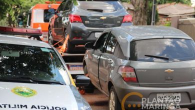 Fotos de Polícia Militar de Sarandi recupera dois carros roubados em Maringá