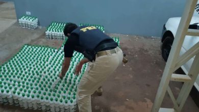 Fotos de Polícia Rodoviária Federal apreende grande quantidade de cocaína líquida