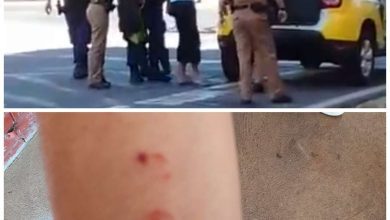 Fotos de Policial feminina fica ferida após abordagem na praça Raposo Tavares em Maringá