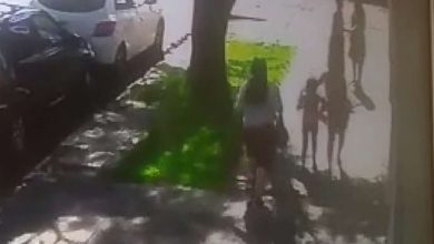 Fotos de Possível tentativa de sequestro de menina de 7 anos no Jardim Alvorada em Maringá, câmeras de segurança registraram toda a ação