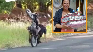 Fotos de Rapaz é suspeito de empinar moto, atropelar mãe e filha em Maringá; a mulher morreu na hora