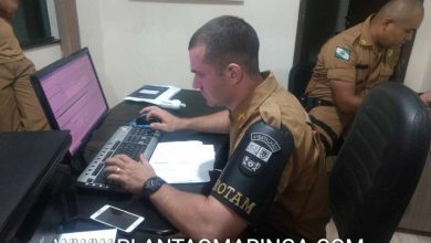 Fotos de ROTAM Paiçandu prende traficante com drogas na meia do filho