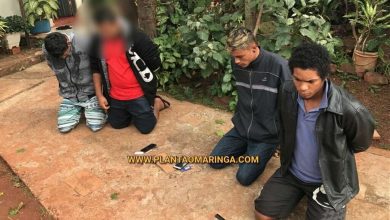 Fotos de ROTAM Sarandi prende quatro pessoas envolvidas com o trafico de drogas no Jardim Nova independência em Sarandi