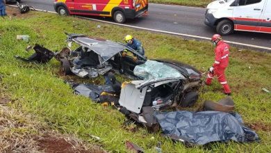 Fotos de Seis pessoas morrem em rodovia do Paraná após colisão entre dois carros