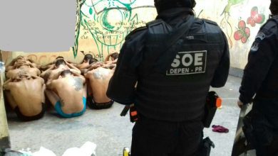 Fotos de SOE Maringá realiza operação de revista geral na PEM e apreende 09 celulares