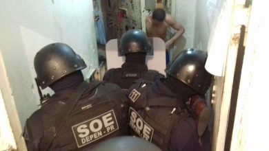 Fotos de SOE Maringá realiza revista de emergência na cadeia de Marialva e frustra fuga de presos