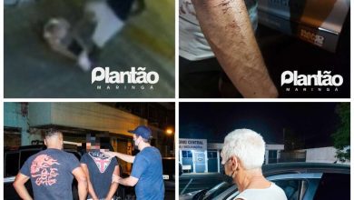 Fotos de Sorveteiro é brutalmente agredido por assaltante em Maringá; vídeo