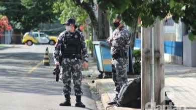 Fotos de Suspeita de artefato explosivo em frente a emissora RPC - afiliada da rede globo em Maringá, mobiliza esquadrão antibomba