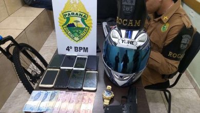 Fotos de Teve o celular roubado? Polícia Militar de Maringá prende autor de vários roubos de celulares