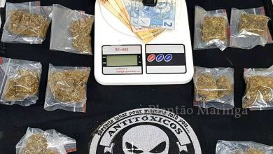 Fotos de Traficante que se disfarçava de entregador de delivery é preso com droga em Maringá