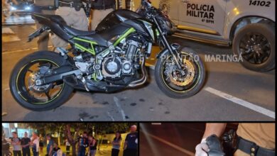 Fotos de Homem com mandado de prisão é flagrado com arma e documentos falsos após sofrer grave acidente, em Sarandi