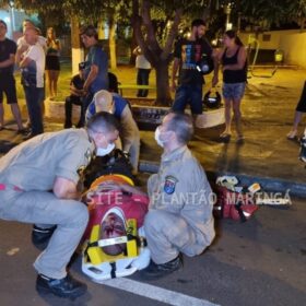 Fotos de Homem com mandado de prisão é flagrado com arma e documentos falsos após sofrer grave acidente, em Sarandi