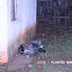 Fotos de Homem é executado a tiros ao lado da casa onde morava em Mandaguaçu 