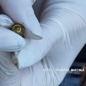 Fotos de Homem é executado com tiro na cabeça ao lado de uma igreja católica em Maringá