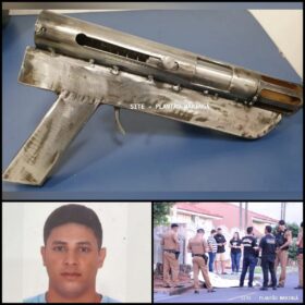 Fotos de Homem se apresenta à polícia, confessa ter matado jovem e entrega arma do crime, em Maringá