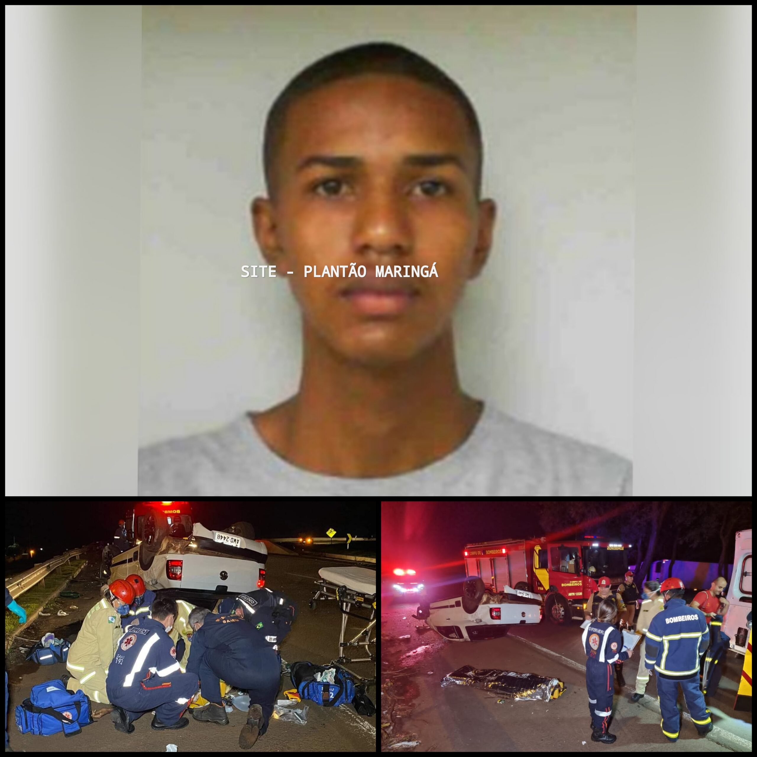 Fotos de Jovem de 20 anos morre após capotamento em Maringá 
