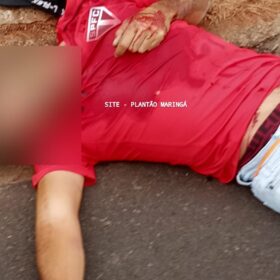 Fotos de Jovem é executado com vários tiros em Maringá