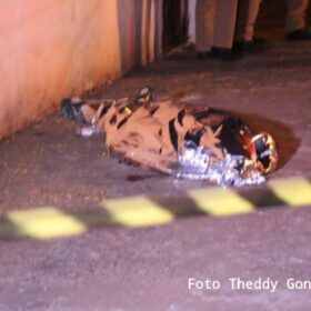 Fotos de Jovem é perseguido e executado a tiros em Mandaguari