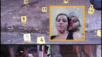 Fotos de Mulher grávida e o marido são executados com mais de 40 tiros em Sarandi