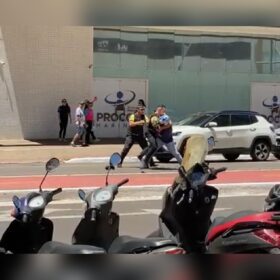 Fotos de Prefeitura de Maringá emite nota sobre confusão entre agentes do Semob e um motociclista