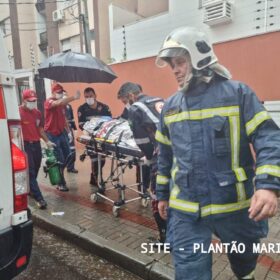 Fotos de Uma mulher morreu e três pessoas foram intubadas após incêndio em pensionato em Maringá