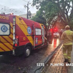 Fotos de Uma mulher morreu e três pessoas foram intubadas após incêndio em pensionato em Maringá