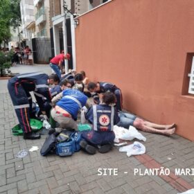 Fotos de Uma mulher morreu e três pessoas foram intubadas após incêndio em pensionato em Maringá