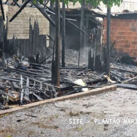 Fotos de Mulher vítima de incêndio criminoso em pensionato em Maringá, morre no hospital