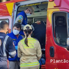 Fotos de Câmera registra acidente que deixou motorista de aplicativo ferido em Maringá