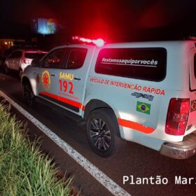 Fotos de Ciclista é intubado após ser atropelado por carro em Sarandi