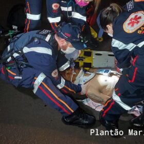 Fotos de Ciclista é intubado após ser atropelado por carro em Sarandi