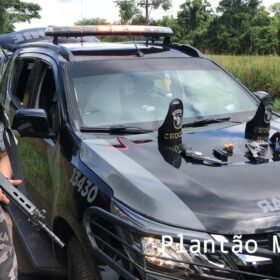 Fotos de Criminosos armados morreram em confronto com o Pelotão Choque de Maringá