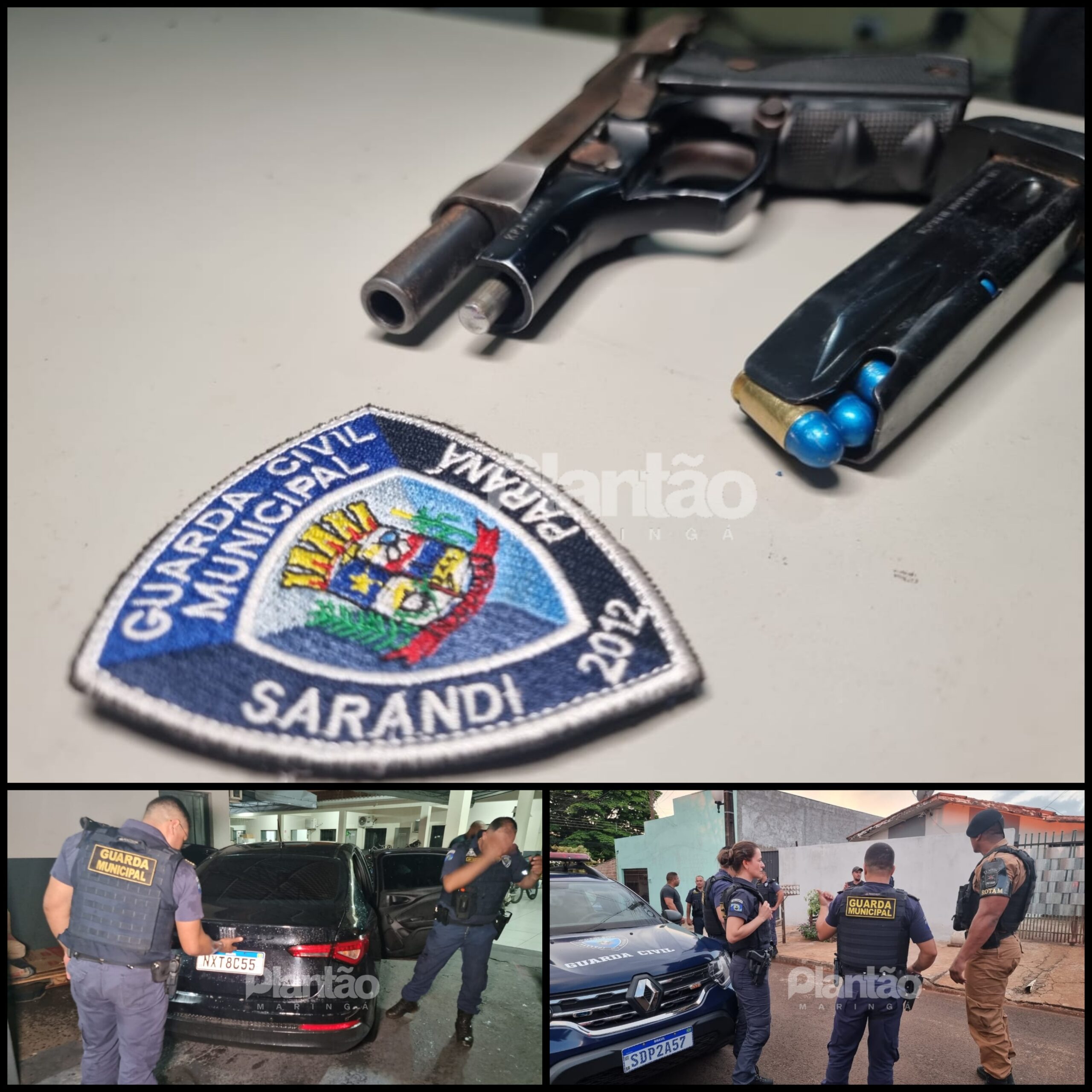 Fotos de Criminosos armados vão atrás do pai de rapaz que matou vizinha por causa de som alto em Sarandi 