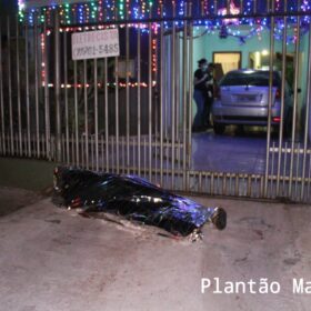 Fotos de Eletricista é executado com cinco tiros na frente da casa onde morava em Maringá