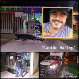 Fotos de Eletricista é executado com cinco tiros na frente da casa onde morava em Maringá