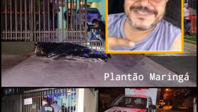 Fotos de Eletricista é executado com cinco tiros na frente da casa onde morava em Maringá