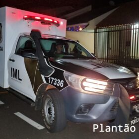 Fotos de Eletricista é executado com cinco tiros na frente da casa onde morava em Maringá