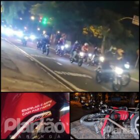 Fotos de Encontro clandestino de motociclistas termina em perseguição e vários acidentes em Maringá 