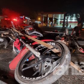 Fotos de Encontro clandestino de motociclistas termina em perseguição e vários acidentes em Maringá 