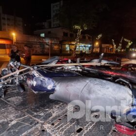 Fotos de Encontro clandestino de motociclistas termina em perseguição e vários acidentes em Maringá 