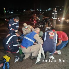 Fotos de Homem de 36 anos sofre ferimentos graves após atropelado por moto em Maringá