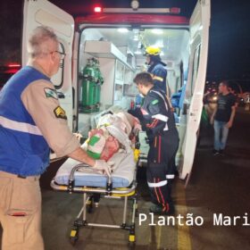 Fotos de Homem de 36 anos sofre ferimentos graves após atropelado por moto em Maringá