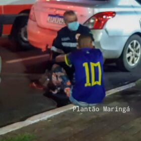 Fotos de Homem é baleado na Praça da Catedral em Maringá