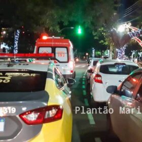 Fotos de Homem é baleado na Praça da Catedral em Maringá