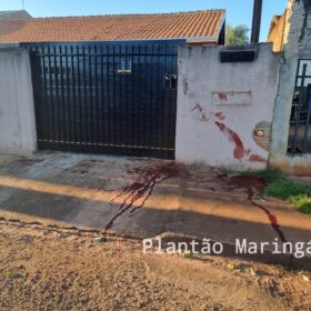 Fotos de Homem é morto pela esposa com 8 facadas após ser flagrado falando com a amante pelo telefone em Sarandi