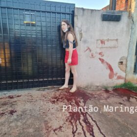 Fotos de Homem é morto pela esposa com 8 facadas após ser flagrado falando com a amante pelo telefone em Sarandi