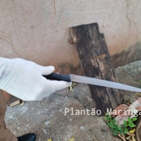 Fotos de Homem é morto pela esposa com 8 facadas após ser flagrado falando com a amante pelo telefone em Sarandi